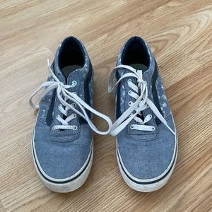 blue vans sneakers